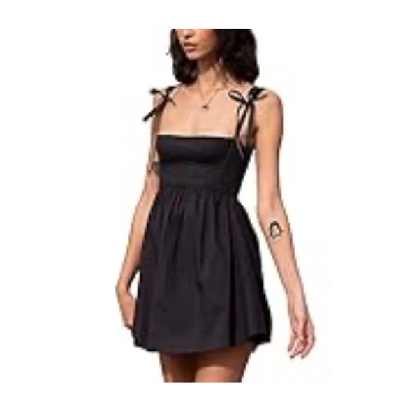Dresses & Skirts - Shoulder Tie Mini Dress